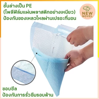 🚀พร้อมส่งจากไทย🚀 แผ่นรองซับผู้ใหญ่ แผ่นรองกันเปื้อน 60x90 80x90 80x120 cm แผ่นรองกันฉี่ผู้ใหญ่