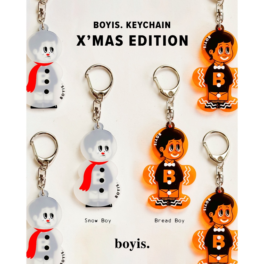 พวงกุญแจ Boyis Christmas Keychain