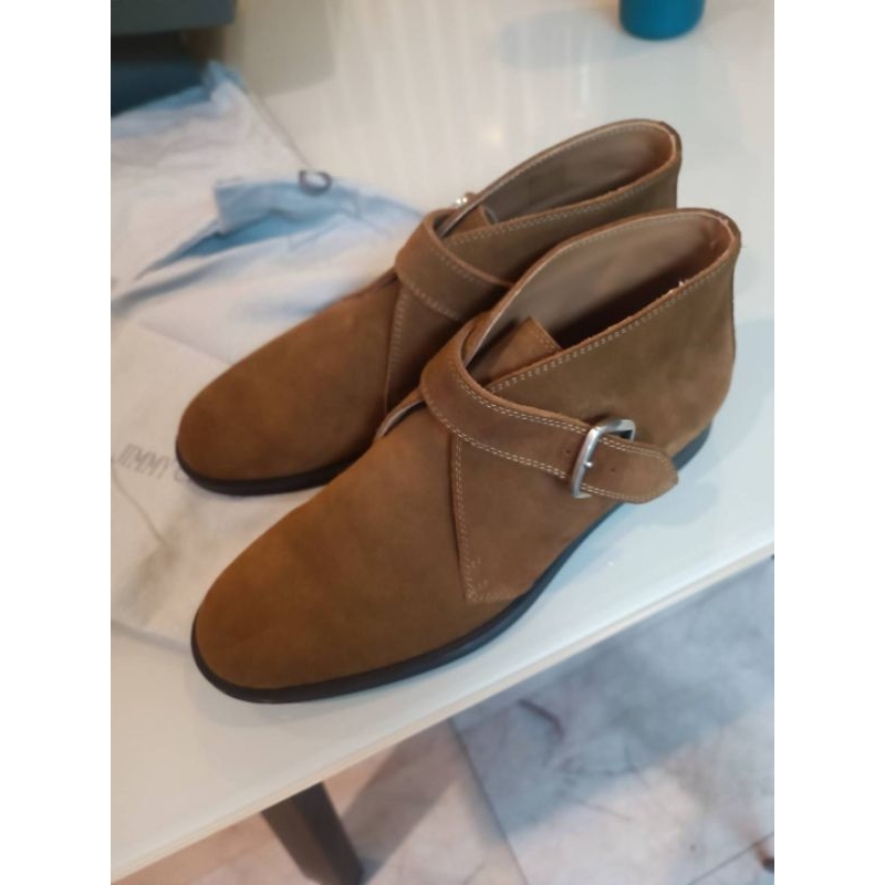 Jimmy choo รองเท้าหนังกลับ ไซด์ 40 ของแท้ สภาพดี