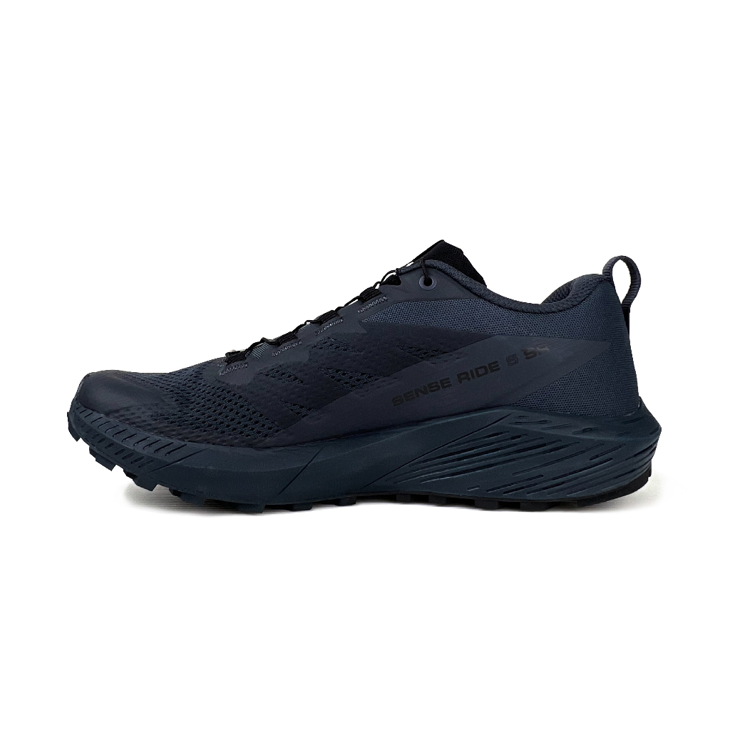 Salomon - Sense Ride 5 SR [India Ink/India Ink/India Ink] รองเท้าวิ่ง เทรล Trail Running กันลื่น น้ำ