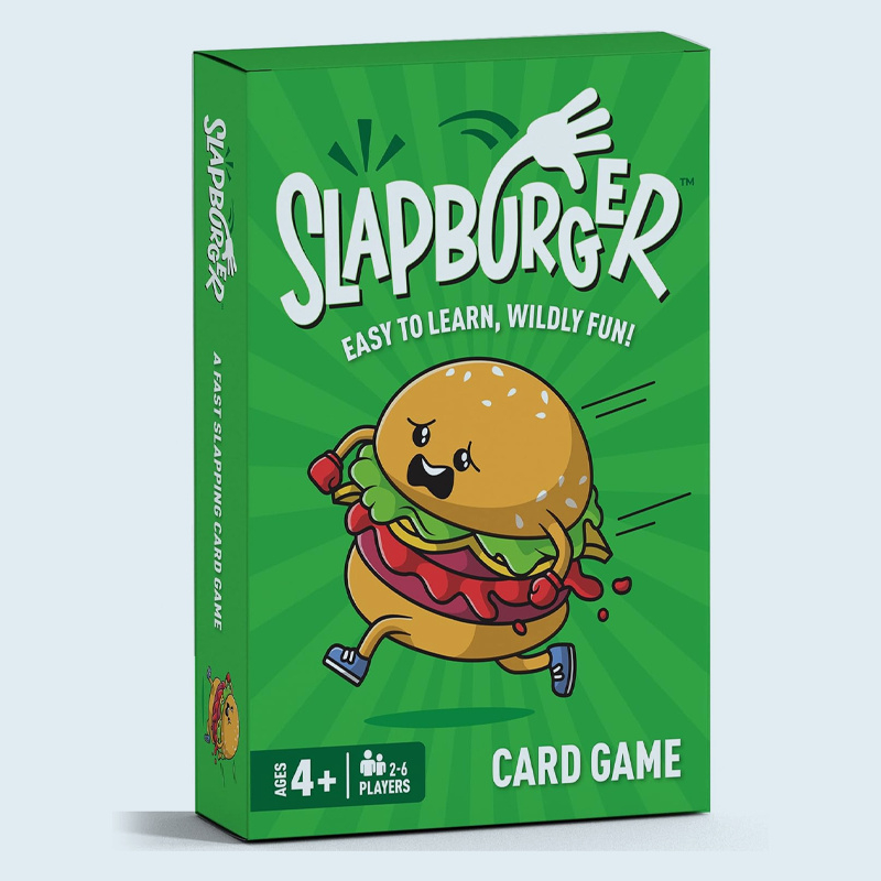 Slapburger - Fun Family Games for Game Night - Playing Card Games for Kids