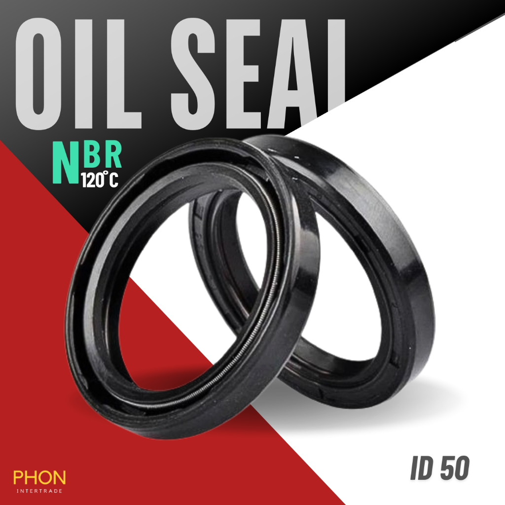 ออยซีล Oil seal TC 50X75X10/ 50X75X12/ 50X75X6/ 50X75X8/ 50X76X10/ 50X76X12/ 50X77X8/ 50X78X10/ 50X7