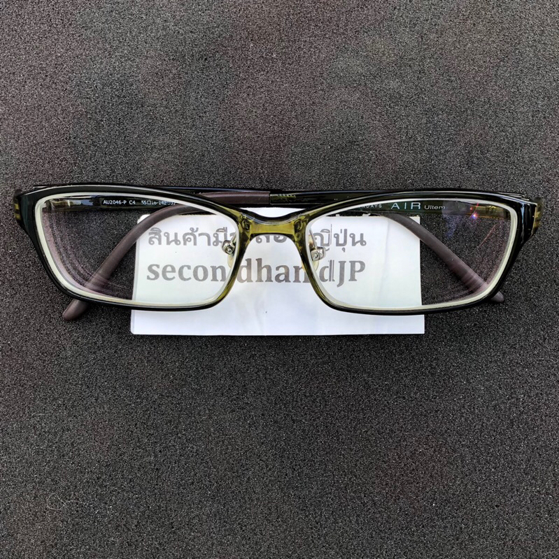 กรอบแว่นตา  OWNDAYS AIR ultem มือสองญี่ปุ่น ทรงกรอบสวย งามดี  งานสวย มีสไตส์ - ขนาดกรอบ 55 16ขายาว14