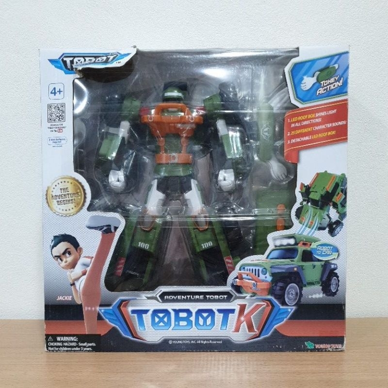 Tobot Adventure Tobot K หุ่นยนต์แปลงร่าง มีเสียง มีไฟ