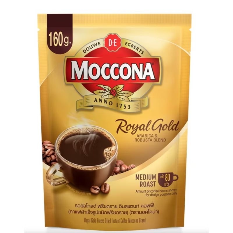 กาแฟ Moccona Royal Gold 160 g ☕