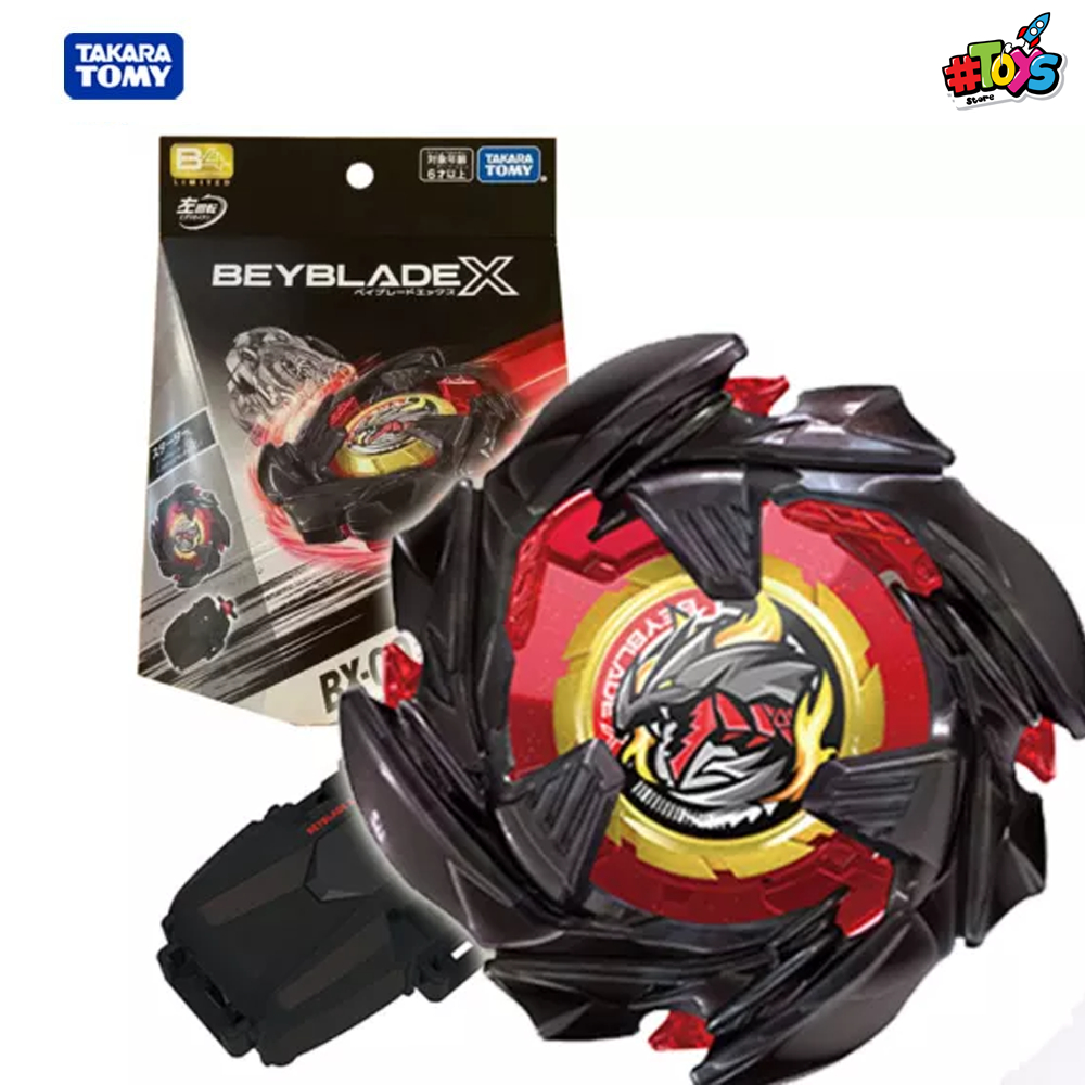[พร้อมส่ง 🇹🇭]​Beyblade X BX-00 Starter Cobalt Dragoon 2-60 Cyclone Metal Coat : Black