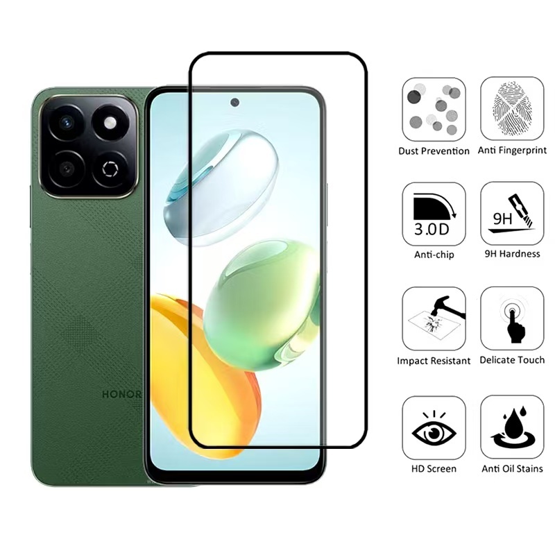 Honor X7d/Honor X9C 5G/Honor X7c(พร้อมส่งในไทย)ฟิล์มกระจกเต็มจอHonor X7Cตรงรุ่น