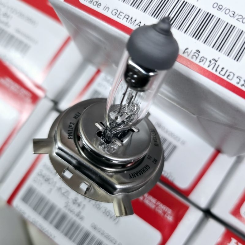 หลอดไฟหน้า(12V 35/35W)[34901-KZL-841]แท้ศูนย์/MSX เก่า Scoopy i New CBR 250R CBR 150R Forza 300