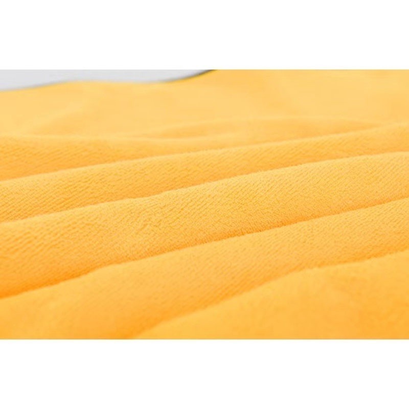 ผ้าขนหนูสัตว์เลี้ยง ผ้าไมโครไฟเบอร์ เช็ดแห้งเร็ว ผ้าเนื้อนุ่ม ซึมซับน้ำได้ด ซึบซับน้ำได้ดีกว่าผ้าธรรมดาถึง 8 เท่า 3 ขนาด - รูปที่ 7