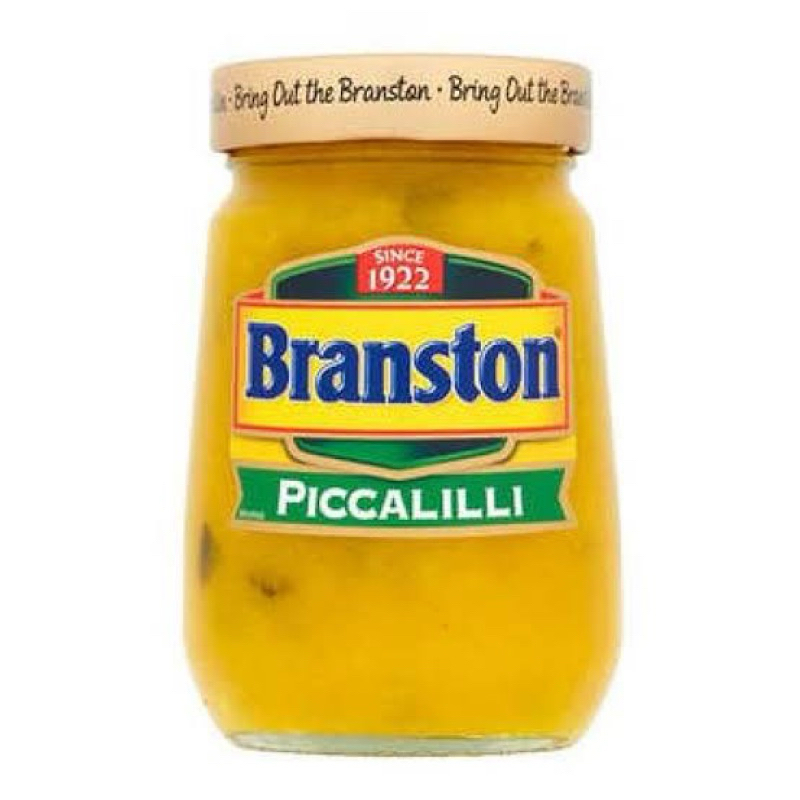 nchd Branston piccalilli 360g. ออริจินัล แบบกระปุกแก้ว นำเข้า แท้