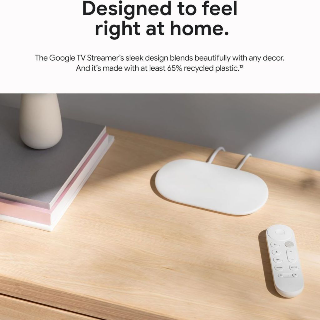 (ประกัน 1ปี) กล่องทีวี Chromecast with google TV Streamer 4K