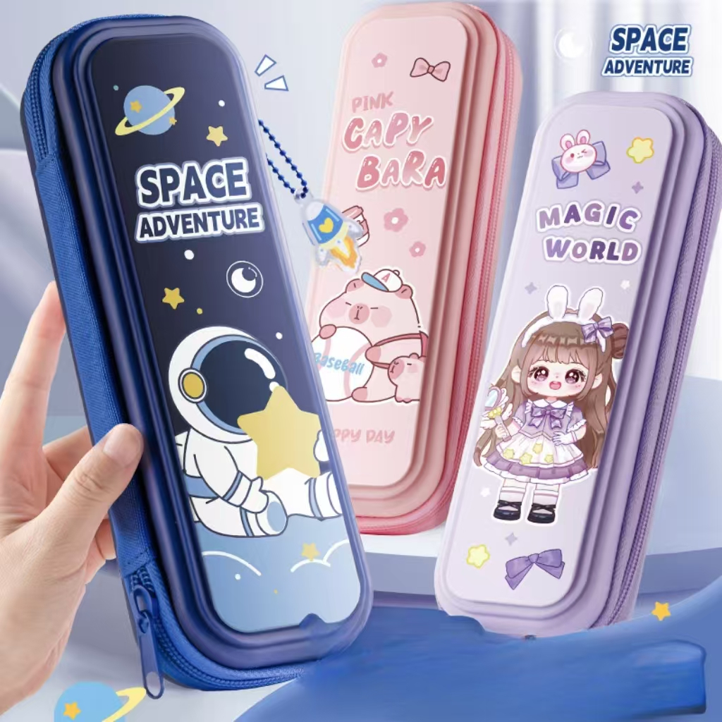พร้อมส่งจากไทย กล่องดินสอความจุขนาดใหญ่ การ์ตูน กล่องเครื่องเขียน ของขวัญนักเรียน