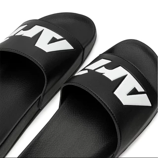 รองเท้าแตะ ARI SANDALS - WHITE BLACK สีขาวดำ มีถุงผ้าใบใหญ่❤️‍🔥
