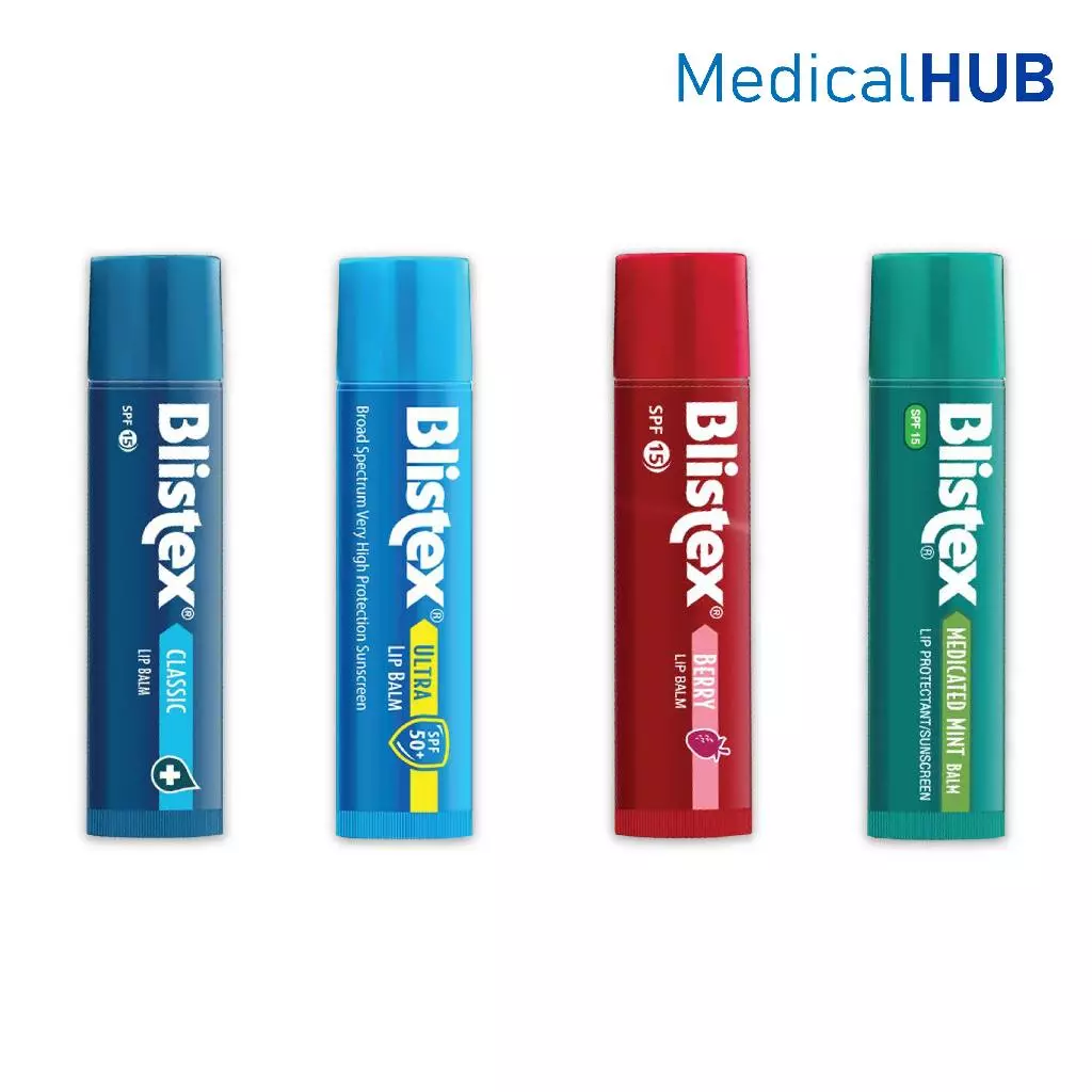 Blistex Lip Care บลิสเทค ลิปบาล์ม ลิป Mint / Herbal / Ultra Protection / Berry / Regular / Infusion