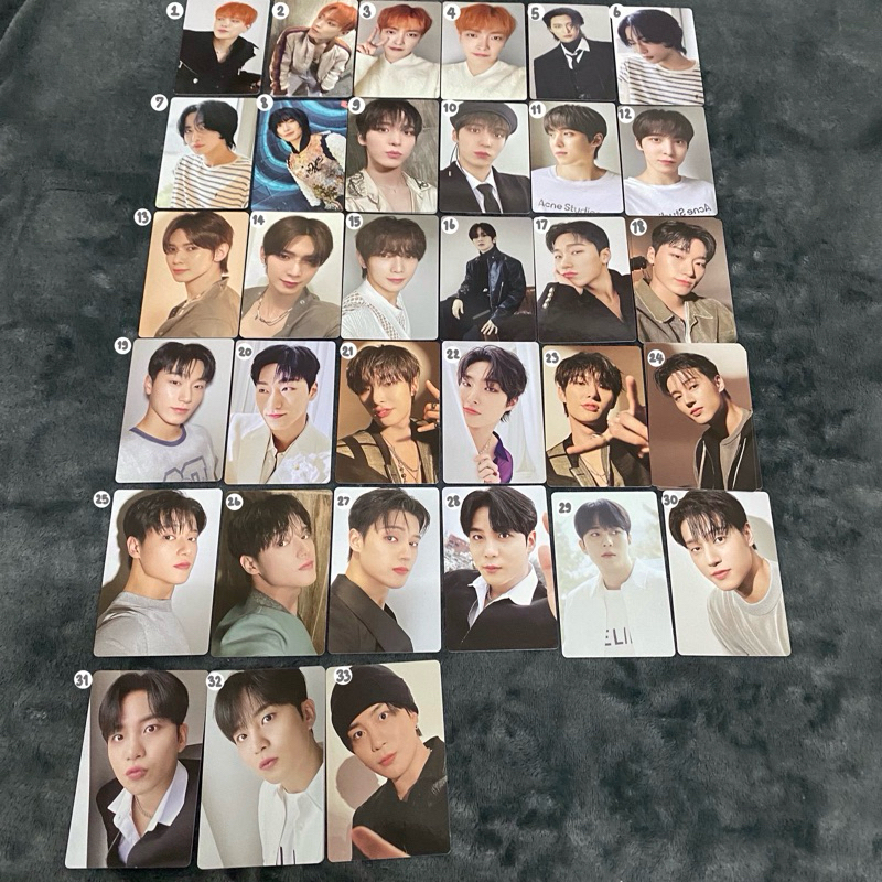 ꒰ พร้อมส่ง ꒱ การ์ดอัลบั้ม ATEEZ - GOLDEN HOUR PART.1 & 2