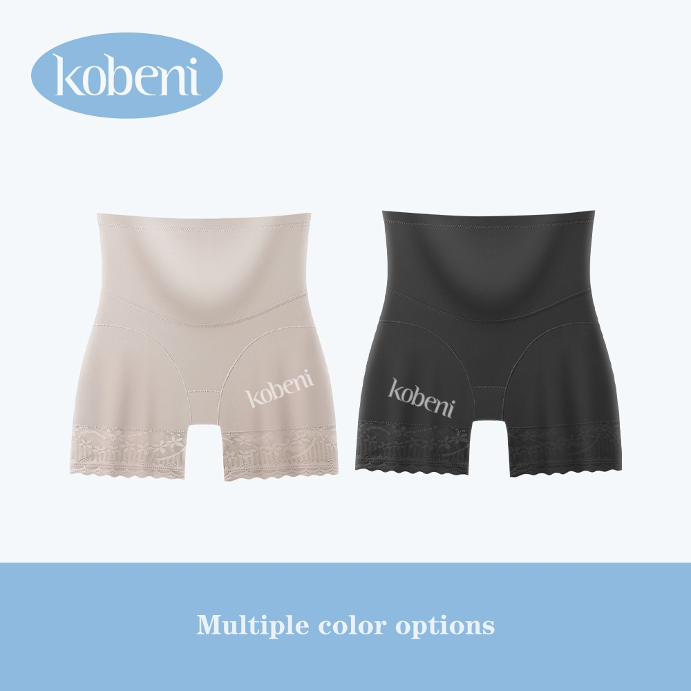 ⭐KOBENI⭐กางเกงเก็บพุง กระชับหน้าท้อง กระชับก้น เอวสูง ไร้รอยต่อ ขาลูกไม้ ยืดหยุ่นได้ดี กางเกงกันโป๊ ไม่ม้วน - รูปที่ 6