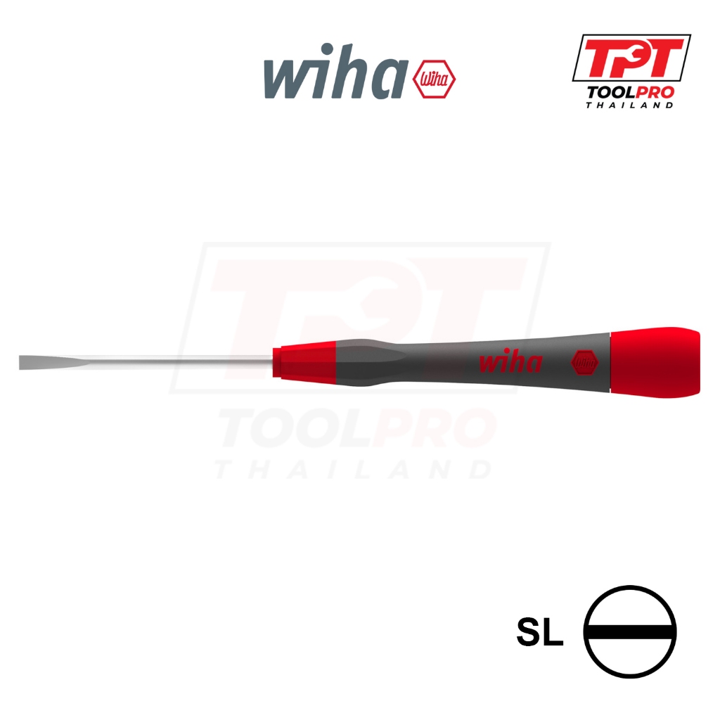 Wiha ไขควงไมโคร 260P PicoFinish Precision Slotted Screwdriver