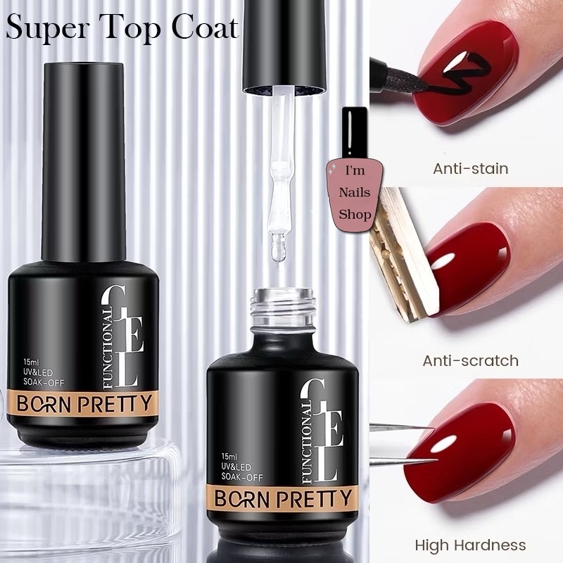 Born PRETTY Top coat / Base coat 15 ml.