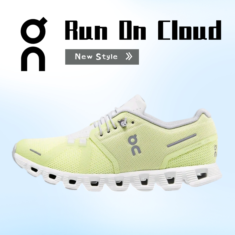 ของแท้ 100%  On  Cloud 5   59.98372 Yellow Sneakers