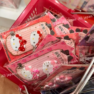 🌸กิ๊บSANRIO กิ๊บซานริโอ้ รุ่น Deluxe คอลใหม่ มีเพชร สุดน่ารัก กิ๊บติดผม ของแท้ จากญี่ปุ่น