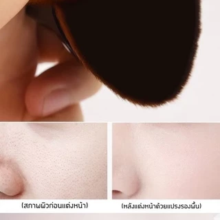 แปรงแต่งหน้า ทรงหกเหลี่ยม สําหรับลงรองพื้น บีบีครีม บลัชออน