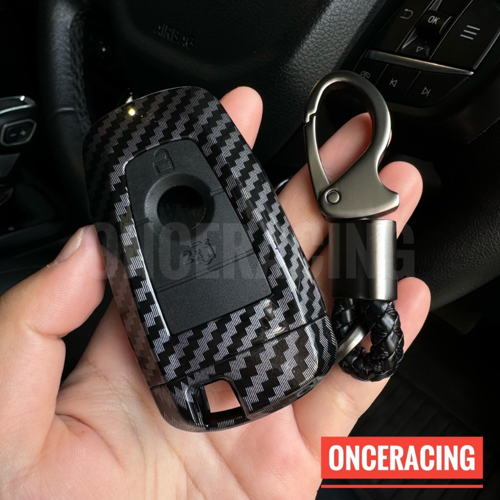 ✅พร้อมส่ง เคสเคฟล่ากุญแจรถยนต์ + พวงกุญแจ Ford Everest Ranger Next Gen