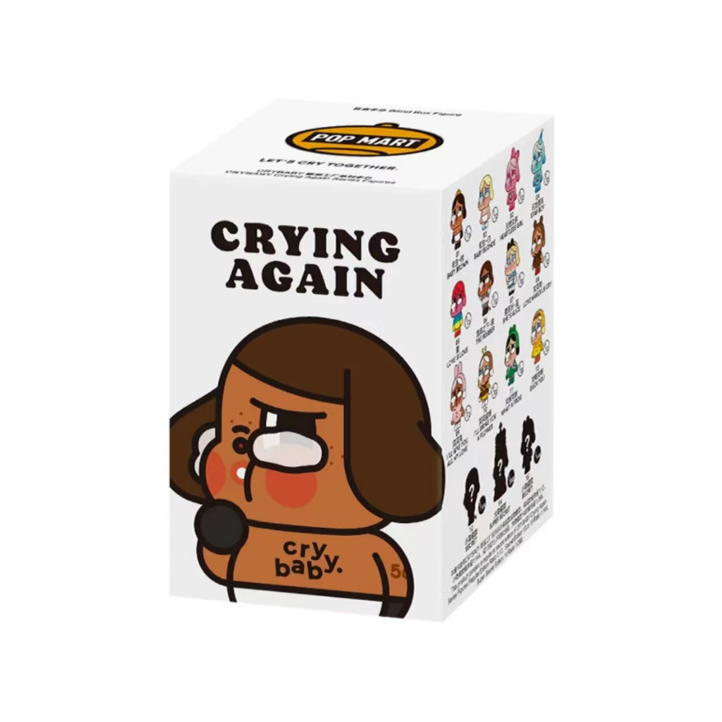 【จัดส่งในวันเดียวกัน】Popmart CRYBABY Tears Factory Monster Tears รูป Mystery กล่องอินเทรนด์ของแท้เล่นตุ๊กตาวันเกิดคู่ของ