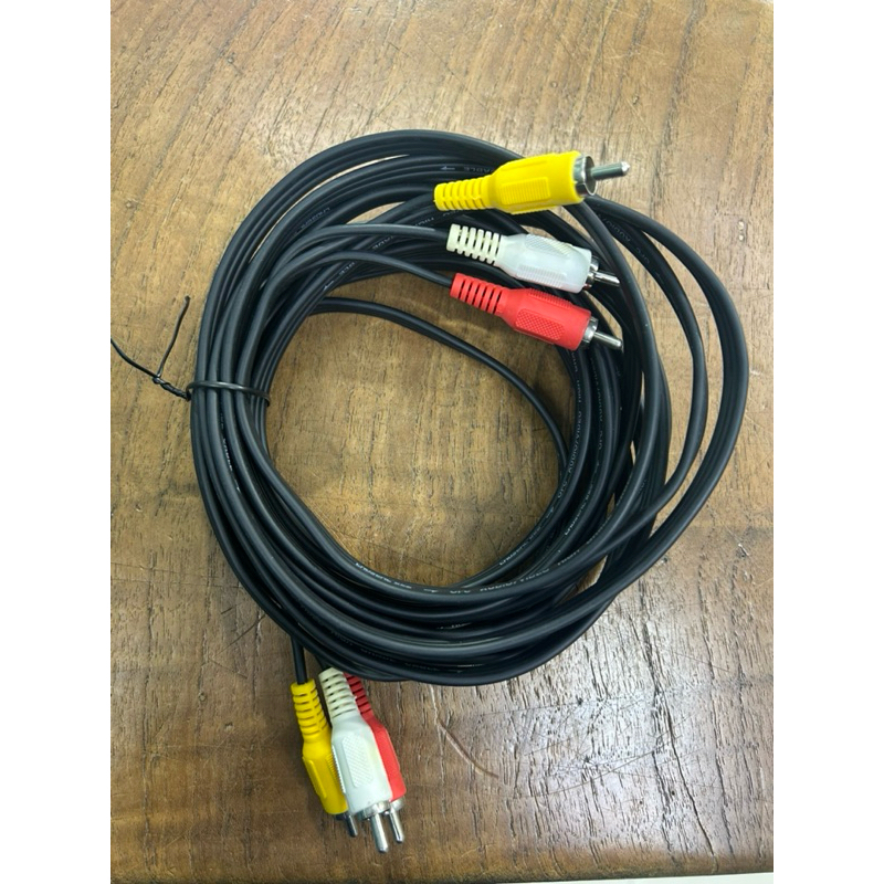 3RCA to 3RCA Cable male male 5 metre