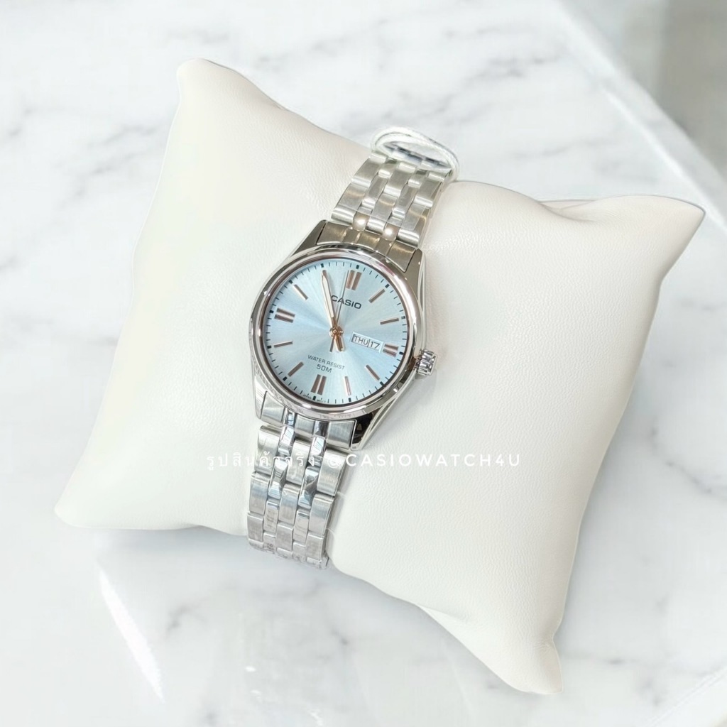 CASIO นาฬิกาข้อมือผู้หญิง ของแท้ CMG รุ่น LTP-1335D-2A / LTP-1335D ประกันศูนย์เซ็นทรัล 1 ปีเต็ม