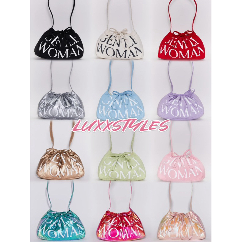 พร้อมส่ง GENTLEWOMAN DUMPLING BAG ใส่โค้ดลด 30%