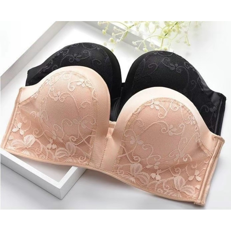 Lockingbra ลูกไม้วิคตอเรียฟองน้ำหนา4เซ็นแบรนแท้100%