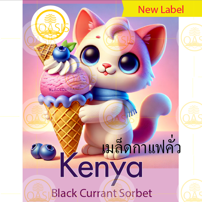 Oasis Coffee&Roaster Kenya Black Currant Sorbet Omni Roast