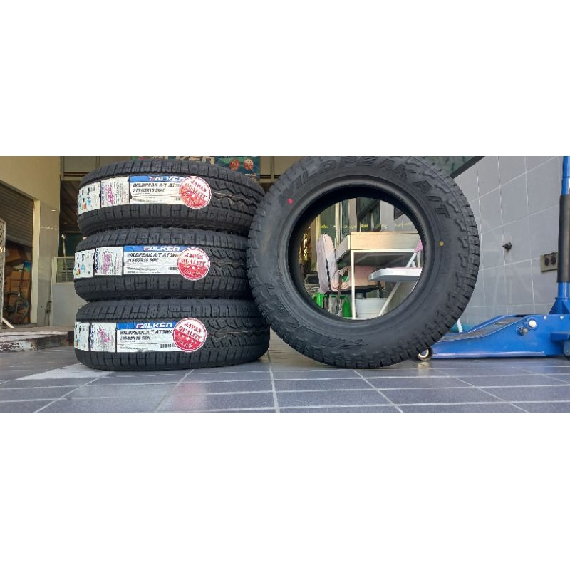 215/65r16 falken wildpeak at3wa ยางใหม่ผลิต2024(รวมยาง4เส้น)แถมจุ้มลมฟรี4ตัว