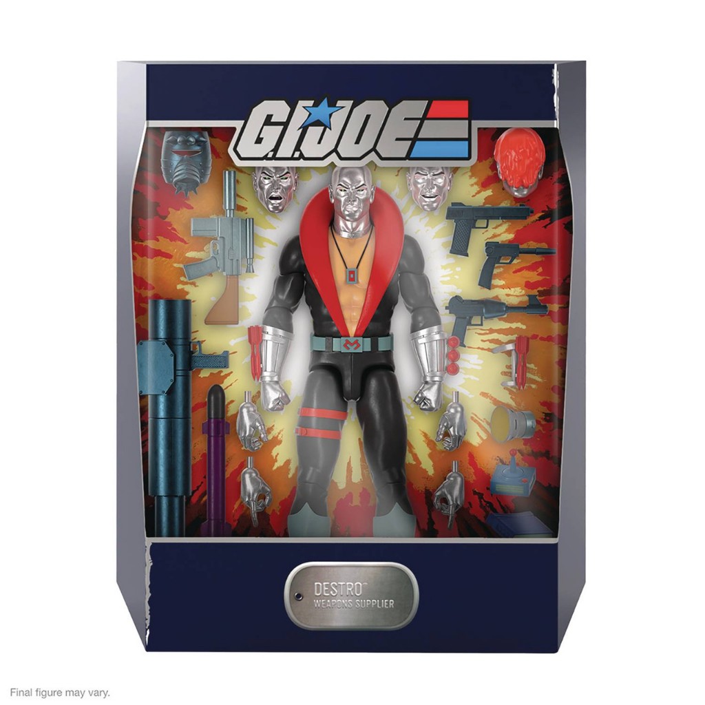 [พร้อมส่ง/มือ 1] G.I.JOE Destro Ultimates 7" action figure 840049818378