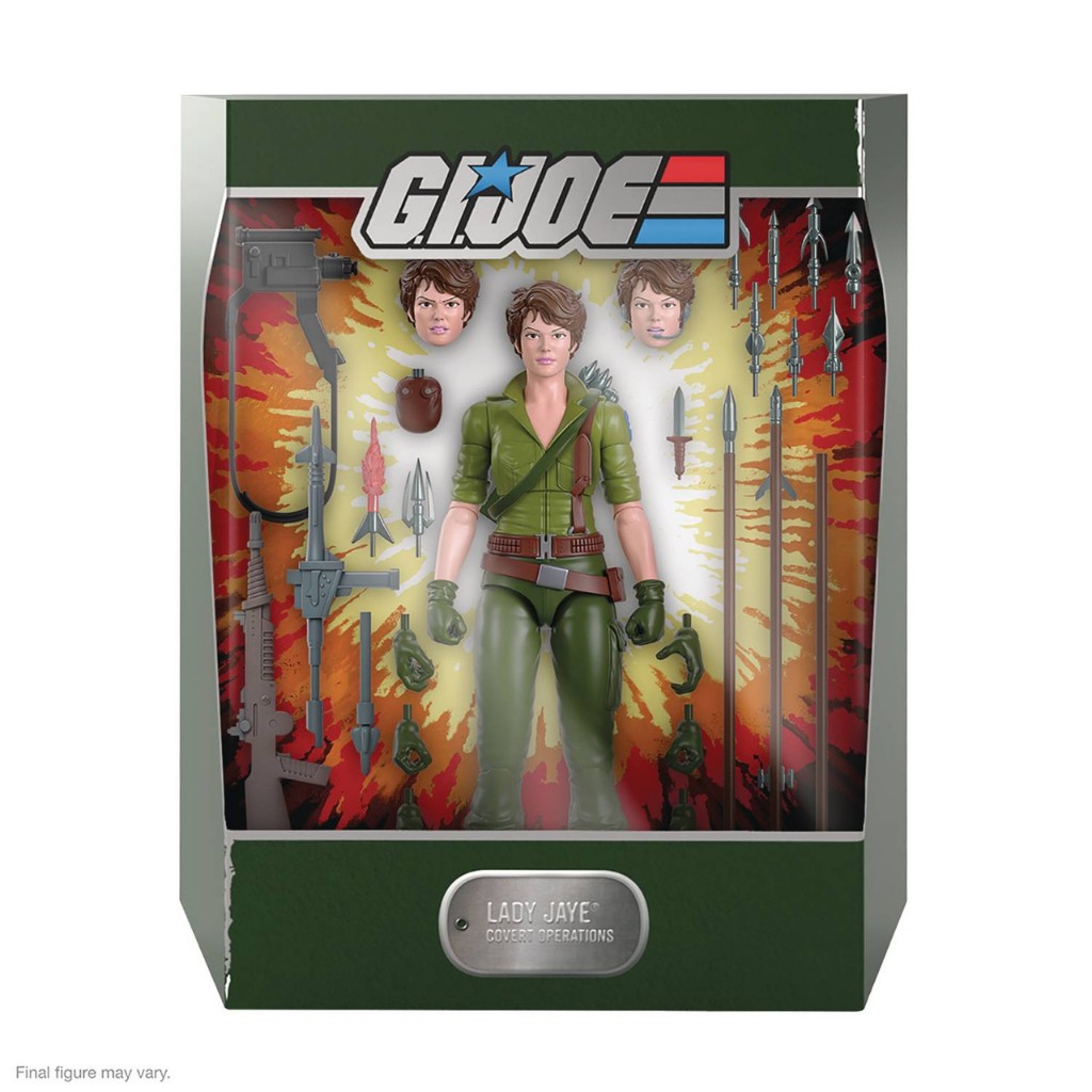 [พร้อมส่ง/มือ 1] G.I.JOE Lady Jaye Ultimates 7" action figure 840049818385