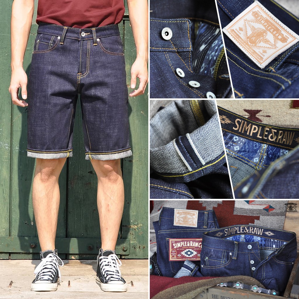Simple&Raw - SK836 NativeNavajo 18oz (SHORTS)