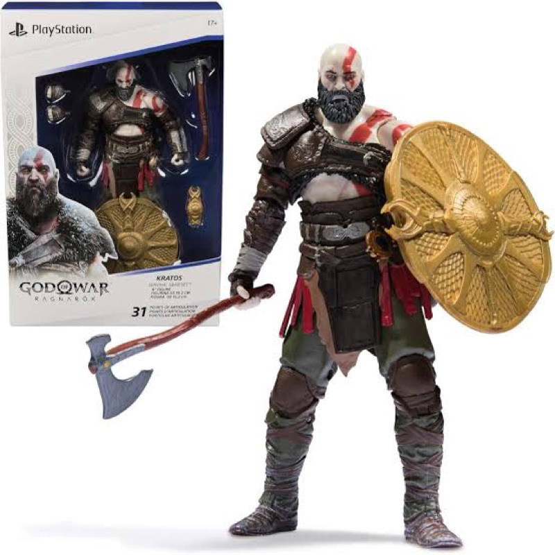 มือสอง Krotos God of War Ragnarok plastation4 ps4 action figure 1/12