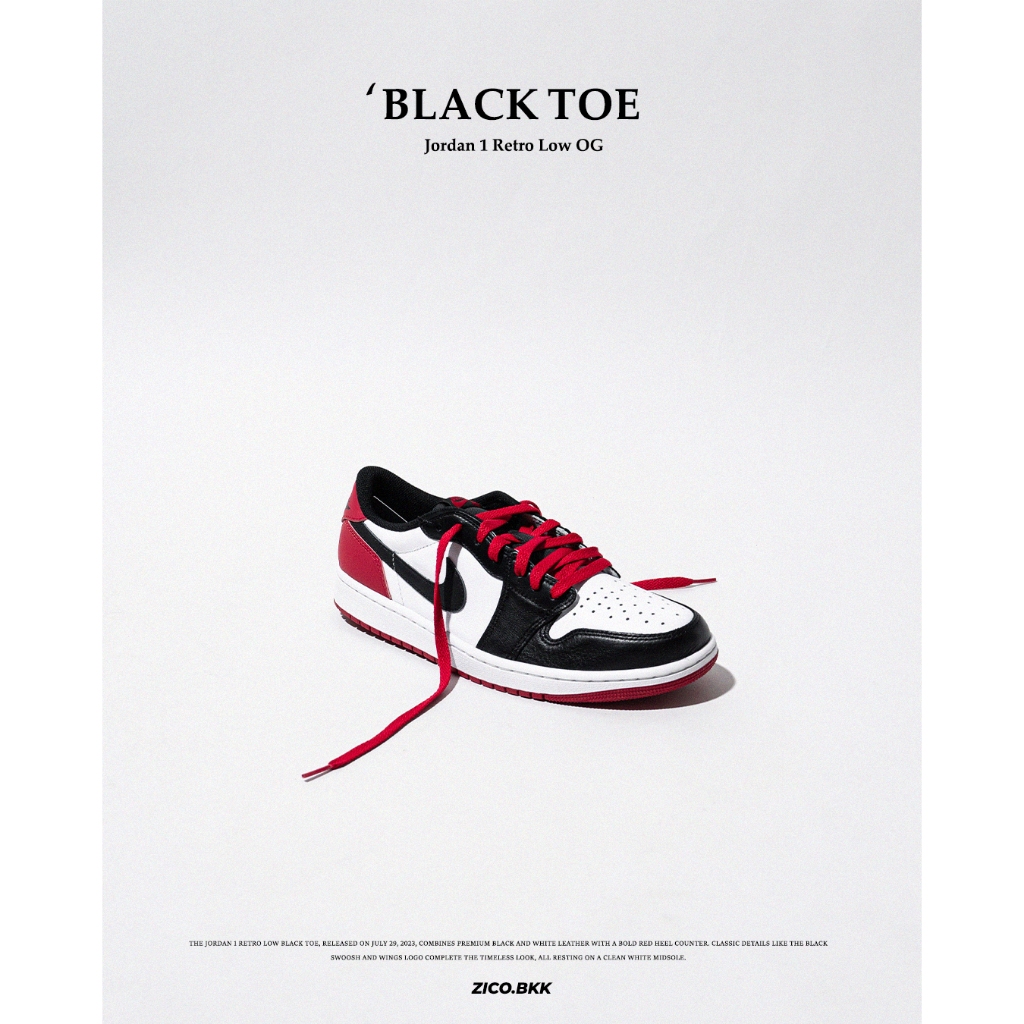 AJ1 Low OG "Black Toe" (CZ0790-106)