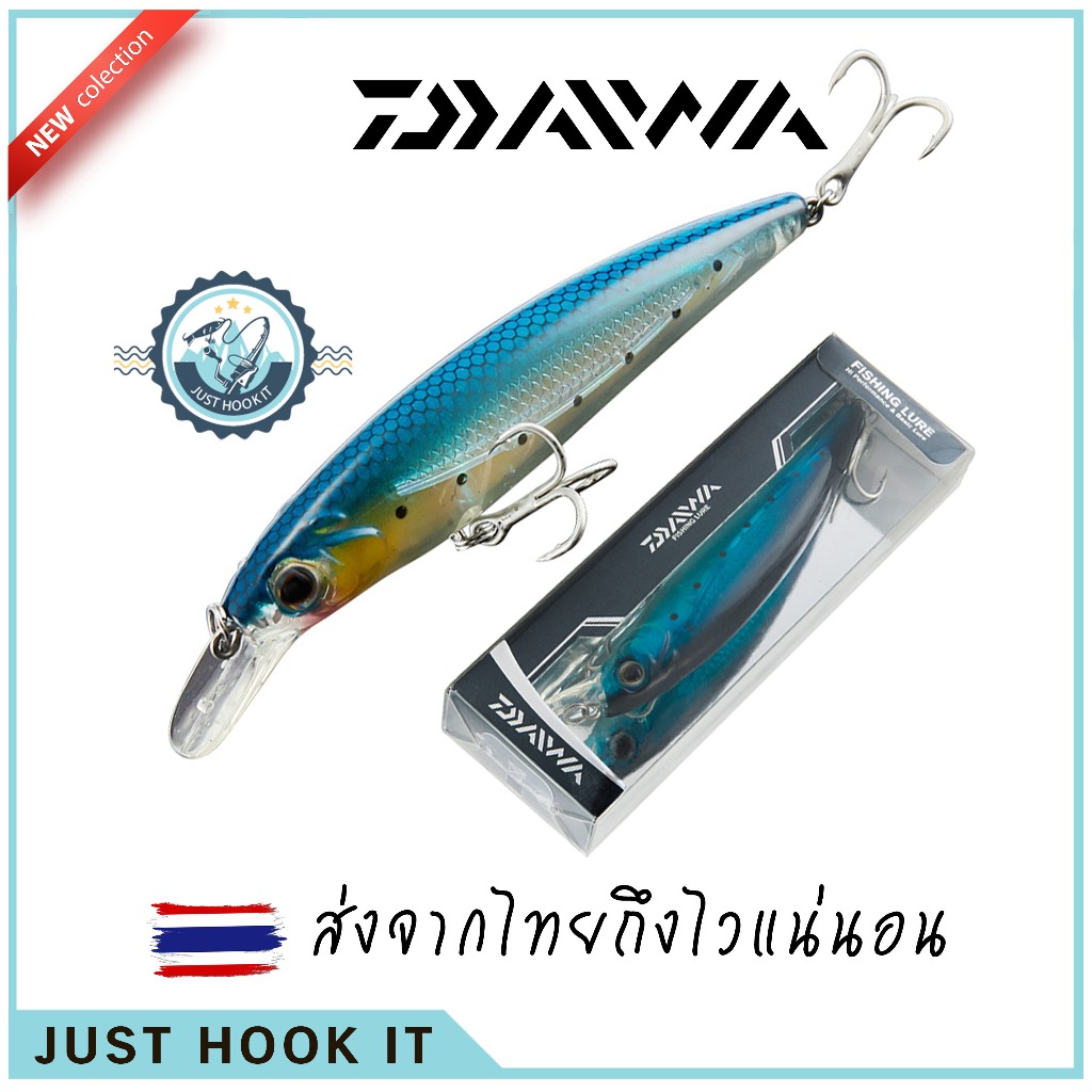 ปลั้กดำตื้น ลิ้นสั้น น้ำหนัก 12.5กรัม  ขนาด 11ซม แอคชั่นสวย สีเกรดดี พร้อมกล่อง [ส่งจากไทย🇹🇭]