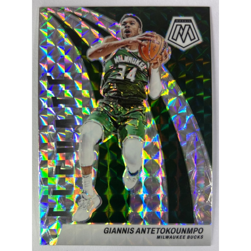 การ์ดบาสเกตบอล NBA Panini รวม Giannis Antetokounmpo