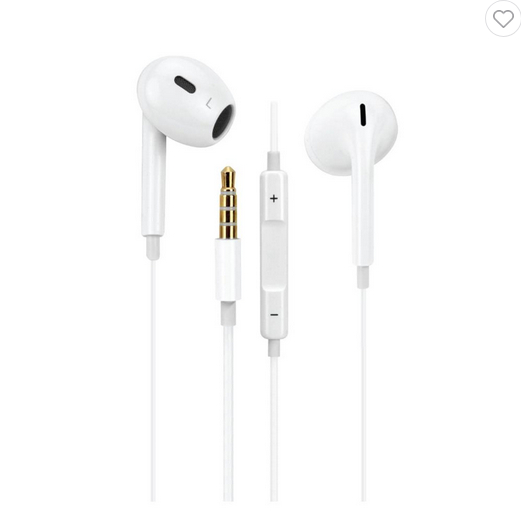 หูฟัง ASAKI A-K13PRO สีขาว JACK 3.5MM