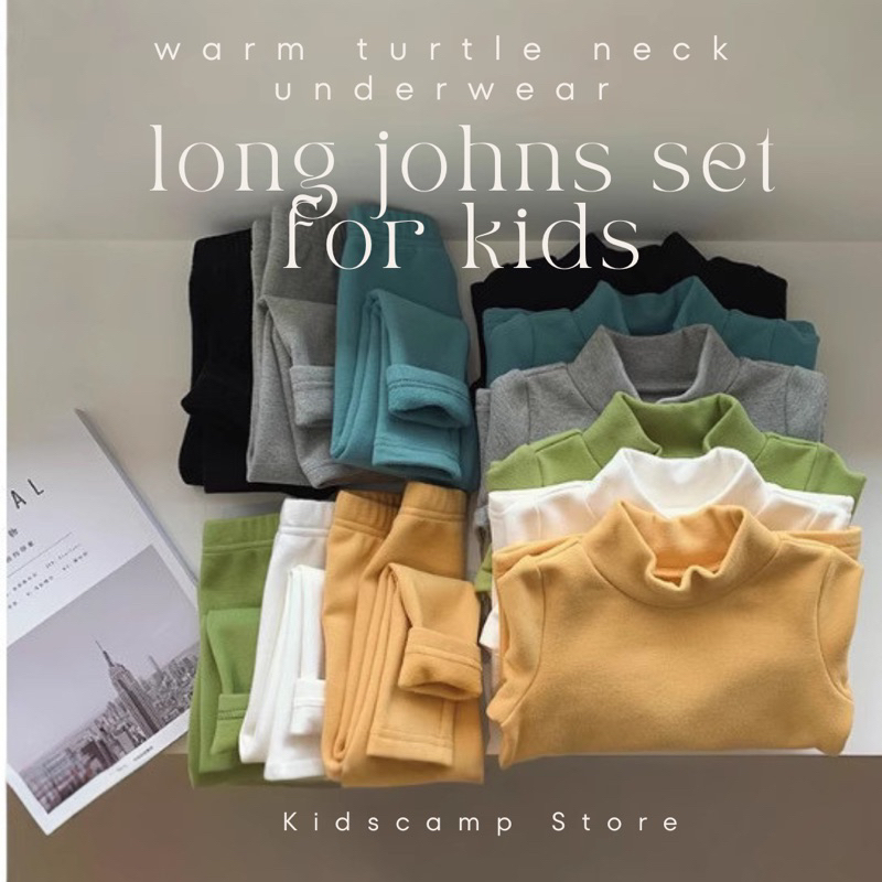 ลองจอห์น​ Long johns​ By kidscamp_store​ ลองจอห์น​เด็ก