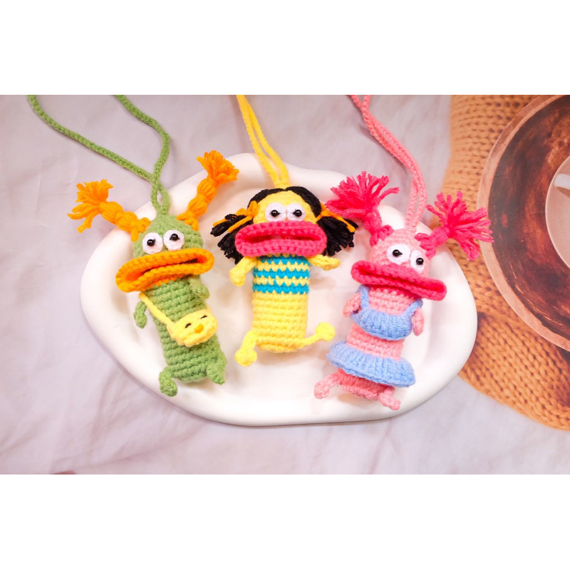 เคสยาดม ปลอกยาดม (โป๊ยเซียน )(หงษ์ไทยแบบหลอด )(เป๊ปเปอร์มิ้นท์)(ยาดมตราเสือ)งานถักน่ารักน่ารัก ❤️ 2 (สินค้าพร้อมส่ง)