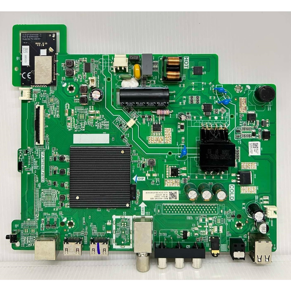 เมนบอร์ด Hisense รุ่น 40E5G / 40A4200G พาร์ท TP.MS6683T.PB702 อะไหล่ของแท้ถอด มือ2 เทสไห้แล้ว