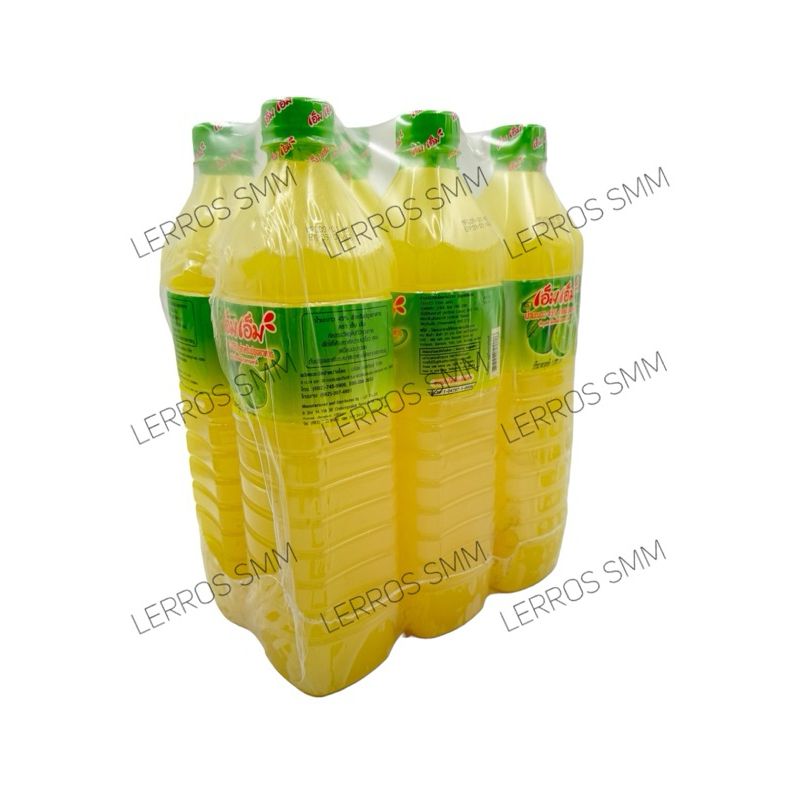 น้ำมะนาวเอ็มเอ็ม ขนาด 1,000 ml./แพ็ค 6 ขวด