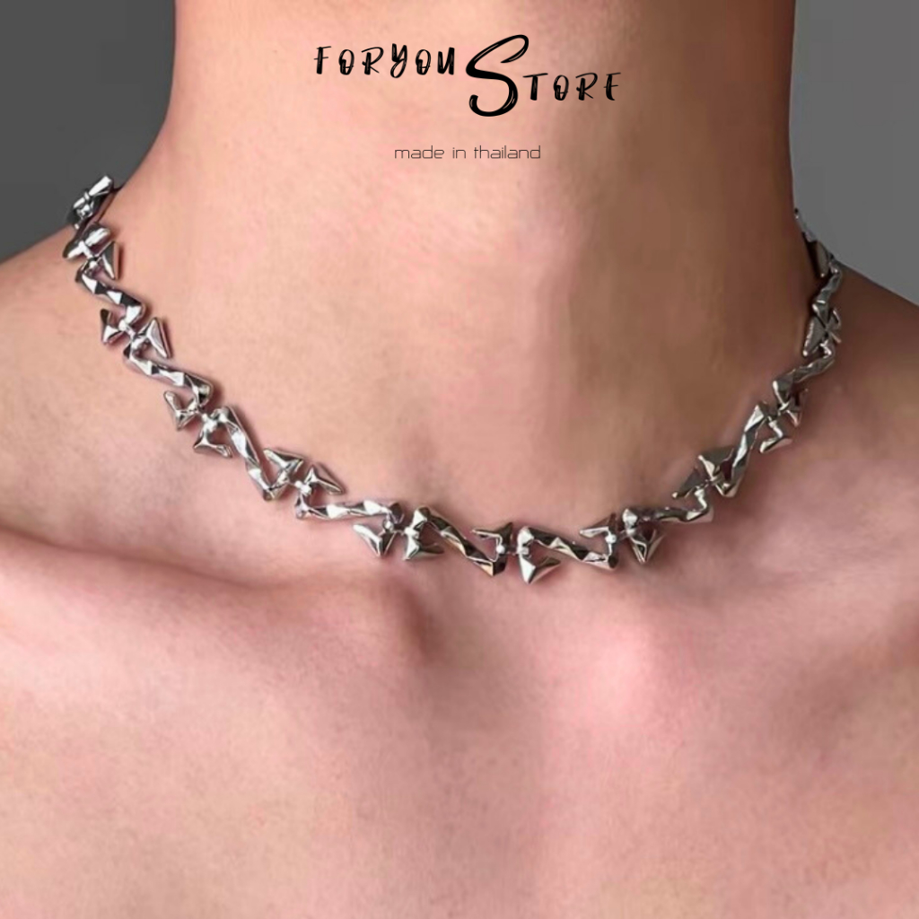 Chain Hip สร้อยคอโซ่ไทเทเนียม สไตล์ฮิปฮอป