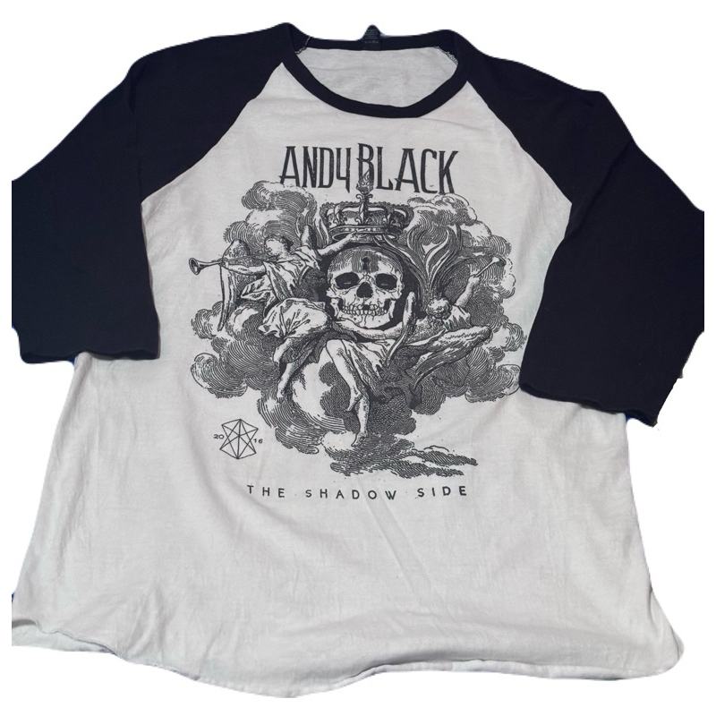 เสื้อวงมือสองของแท้ andy black วง black veil brides