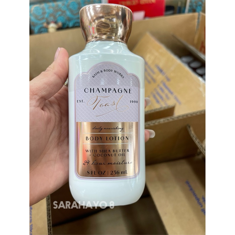 Bath & Body Work Daily Nourishing Body Lotion Champagne Toast 236ml. ของแท้ - รูปที่ 2