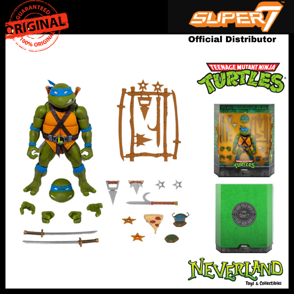 Super7 TMNT Leonardo Ultimates! Wave 2 Figure