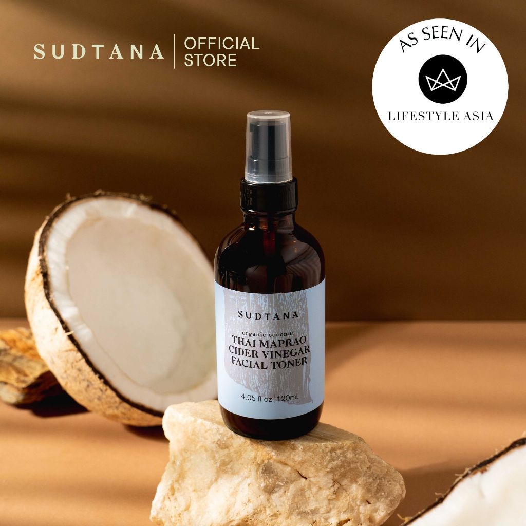 ORGANIC COCONUT CIDER VINEGAR FACIAL TONER โทนเนอร์น้ำส้มสายชูจากมะพร้าวออร์แกนิก